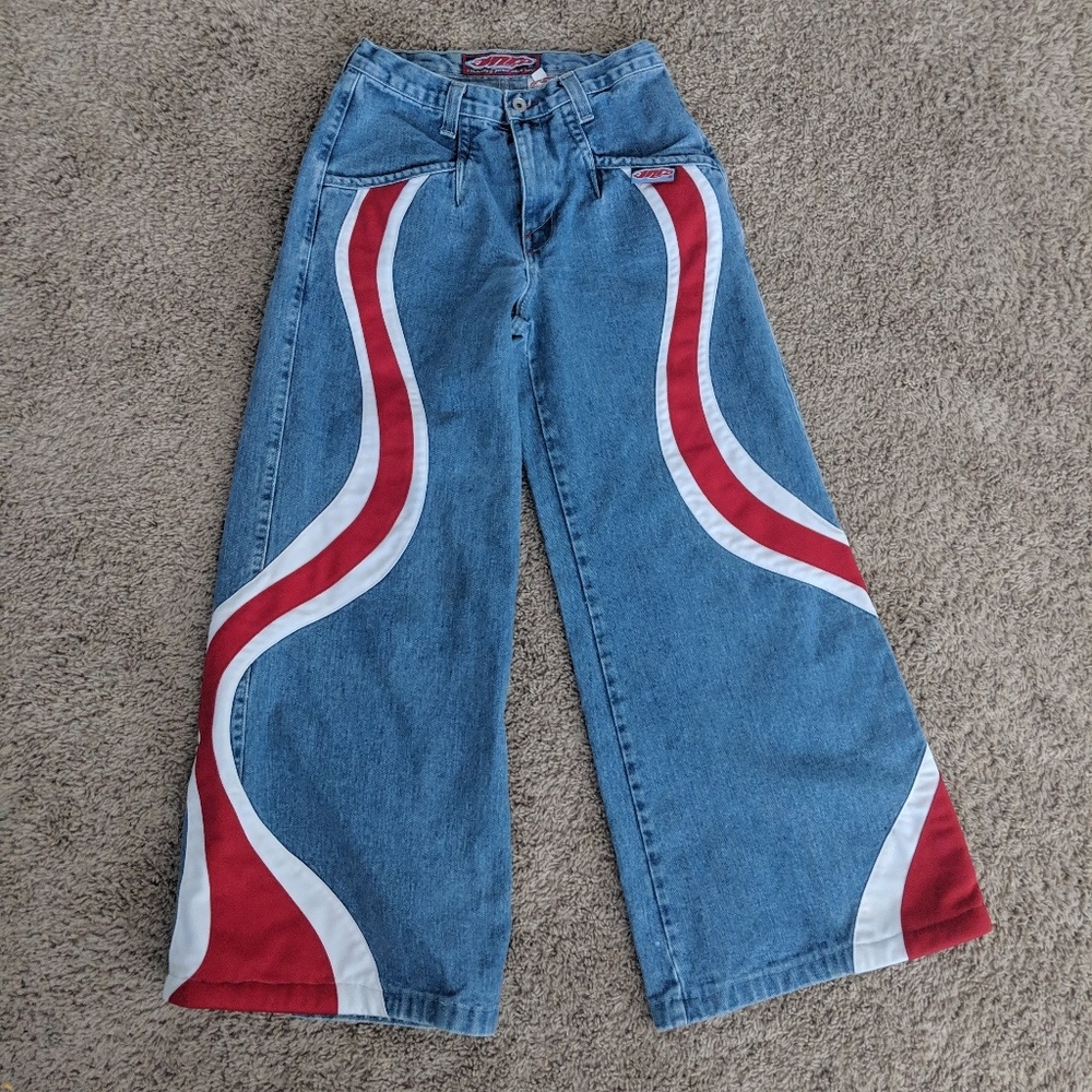 ☠Vintage JNCO Jeans- Solid State- Juniors Size 9☠️